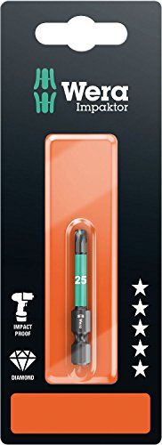 Wera 867/4 IMP DC Impaktor Bits SB TX 25, TX 25 x 50 mm, 05073965001 - 2