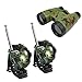 Produktbild Migavan Walkie Talkie,2 stücke 7 in 1 Kinder Elektronische 2-Way Radio Walkie Talkies Interphone Uhr mit 1 stücke Fernglas Spielzeug Kompatibel mit Nerf Spiele Camping Liefert