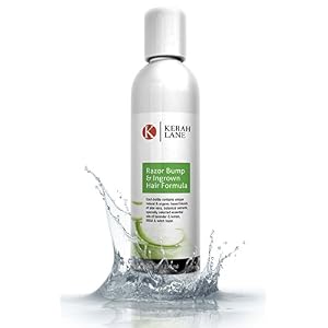 Kerah Lane Razor Bump & Ingrown Hair Formula 8 Oz for Women & Men: Best Treatment Serum for Ingrown Hairs, Acne, Razor… - Image 9