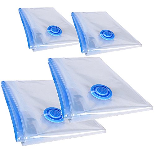 4 Stk. Set 120×80 cm stapelbare Vakuum Beutel XXL Aufbewahrungsbeutel in TÜV geprüfter Qualität - 2