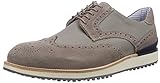  Samsonite Shoes Caracas Low 1601 Suede/Fabric Taupe/Taupe, Herren Brogue Schnürhalbschuhe, Beige (Taupe/Taupe), 41 EU