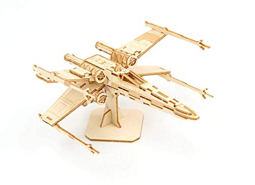 Insight Collectibles Star Wars IncrediBuilds 3D Wood Model Kit X-Wing Kits