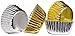 Produktbild cinziia Silber und Gold 100 Mini Cupcake Fällen Papier/Folie beschichtet