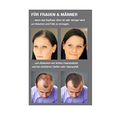 Hair Effect dark brown 3-4, 26 g Microfaser - 3