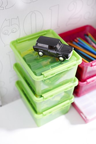 Orthex 3508212 Clipbox Smart Store Classic 15, 15 Liter Volumen, 40 x 30 x 19 cm, pink - 2