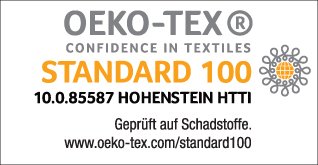 2 x Stuhlauflage aus lichtechtem Dralon – 50 x 45cm, anthrazit grau ✓ Waschbar ✓ Hoher Sitzkomfort ✓ Öko-Tex 100 | Stuhl-Kissen, Gartenstuhl-Auflage mit Bändern | Outdoor Sitzpolster für Garten-Stühle | Sitzkissen für Gartenmöbel mit Schleife - 2