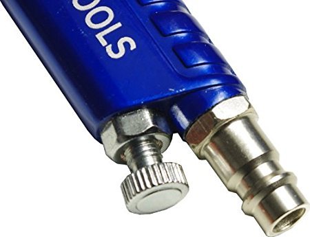 MINI HVLP Spritzpistole Lackierpistole Rostfrei Düse 0,8mm + 2x Düsensatz 0,5mm & 1,0mm - 4