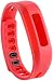 Produktbild Newgen Medicals Zubehör zu Trainingsarmbänder: Wechsel-Armband für Fitness-Armband FBT-50, rot (Schrittzähler)