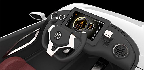 HENES BROON F830 Luxus Kinder Elektroauto rot mit Tablet PC