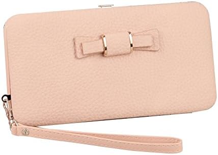 Gloryhonor Women Faux Leather Wallet Short/Long Purse Phone Card Holder Clutch
