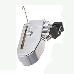 CAPE SHOPPERS Cs010812 110 Db Siren Two-Way Bike Alarm Kit - (3.6 cm, Silver) (Pack of 1)