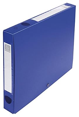 Exacompta 54632E Boite de classement a pression dos 40mm polypropylene 7/10e opaque