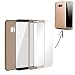 Produktbild FINOO | Samsung Galaxy S8 360 ° Komplettschutz Handy-Hülle Vorne Hinten TPU Silikon | Rundum-schutz Stoßfest Full Cover Body Slim | Ultra Dünn Protector Back Cover Schutz Case Tasche | Gold