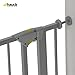 Hauck Trigger Lock Pressure Fix Safety Gate - Metallic