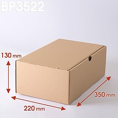 enveloppebulle lot de 10 Boîtes postales brunes 350x220x130 mm