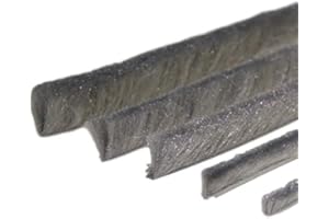 FLYEX Bürstendichtung selbstklebend für Türdichtung Türbodendichtung Windstopper Rolladendichtung Dichtungsband Insektenschutz Fliegengitter (5, 6,7 x 10)