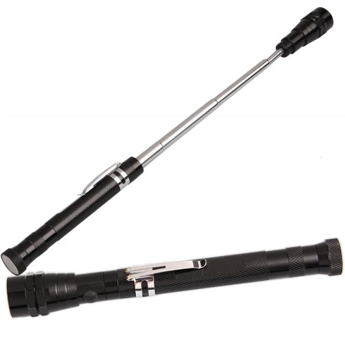 3 LED Taschenlampe Teleskop Magnet Flashlight Handlampe Taschenlampe - 4