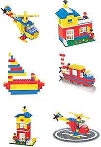 Toyztrend Expert Building Blocks for Kids, 180+ Pieces Blocks. let Your Kid Make Everything he/she Dreams of. Improves Logical Thinking and Cognitive Skills of Kids