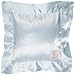 Little Giraffe Chenille Satin Pillow(Blue)
