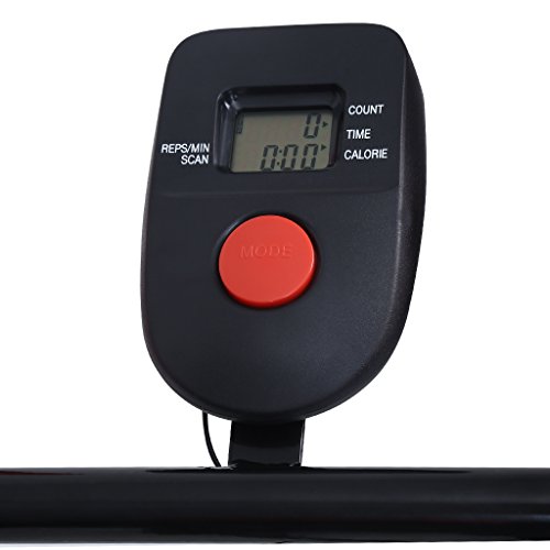 Finether Bauchtrainer Bauchmuskeltrainer Bauchwegtrainer AB Trainer 5-Minutes-Shaper 6 Intensitätsstufen Bauchtraining-Gerät Heimtrainer Fitnessgerät für Bauchmuskeltraining faltbar - 7