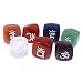 Baoblae Pack of 7 Engraved Reiki Chakra Healing Crystal Cubes Stone Palmstone Gemstone RS.1000.00