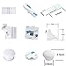 Magnetic Cupboard Locks for Baby Care Child Proofing (8 Locks + 2 Key)