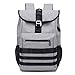 Produktbild Koreanische Version des College-Wind lässige Leinwand Rucksack Männer USB-Lade-Rucksack,Gray