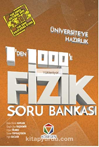 Preisvergleich Produktbild 1'den 1000'e Fizik soru Bankasi