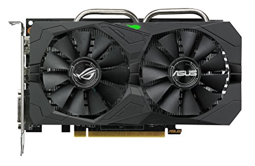 ASUS ROG-STRIX-RX560-4G-GAMING Radeon RX 560 4GB GDDR5 - Tarjeta gr  fica  AMD  Radeon RX 560  5120 x 2880 Pixeles  1275 MHz  1285 MHz  4 GB 