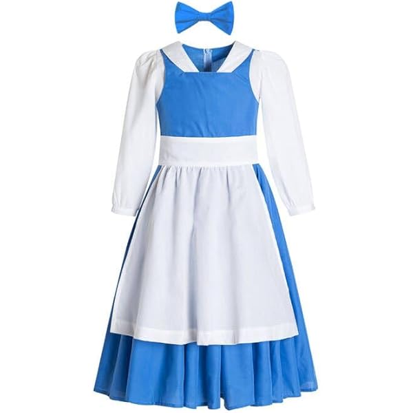 princess polly baby blue dress Beauty And The Beast Belle In Blue Dress Dreaming Of A Great Wide Somewhere  by WDCC Disney Classics main image 0