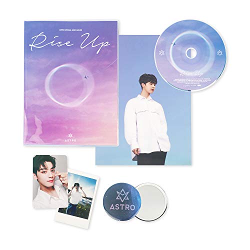 Preisvergleich Produktbild ASTRO Speical Mini Album - [ RISE UP ] CD + Photobook + Polaroid Card + Photocard + Clear Photocard + FREE GIFT / K-pop Sealed