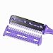 Yosoo Professional Trimmer Razor DIY Hair Comb Dual Side Cutting Scissors Slim Haircuts Cutting Tool Purple