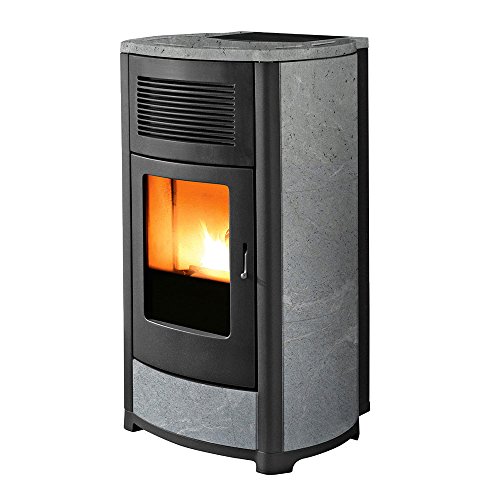 Preisvergleich Produktbild Pelletofen MCZ Club HYDRO (15 kW) Serpentinstein