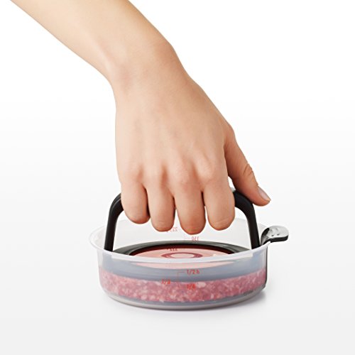 OXO Good Grips 11153800 Burgerpresse, Kunststoff, mehrfarbig, 14 x 14 x 6 cm - 7