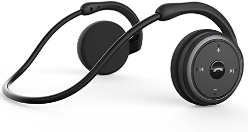 Bluetooth Wireless Headphone , Marathon2 Sports Bluetooth 4.1 earphone with Clear Voice Capture Technology and Echo Cancellation Microphone for Running Gym Compatible with iPhone 7,7S 6,6S,Tablet, iPad, Samsung, and other smartphones - Black