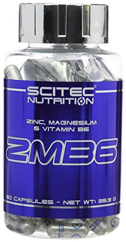 Scitec Nutrition ZMB6, Minerale e Vitamina, 60 capsule