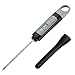 Produktbild Ablest Digital Meat Thermometer Instant Read Food Cooking Thermometer Built-in Clock Timer with IP67 Waterproof Stainless Steel Probe for Kitchen BBQ Grill Smoker, Milk, Tea, Grey