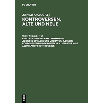 [PDF] Download Kontroversen - alte und neue: Auseinandersetzungen um jiddische Sprache und Literatur. Jüdische Komponenten in der deutschen Literatur - die ... Des Internationalen Germanisten-Kongresses) Kostenlos