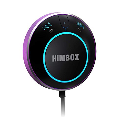 Rii HimBox HB01 (Purple) - Kit Bluetooth 4.0 para Radio de Coche y Hi-Fi (música y Manos Libres)