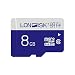 Produktbild LONDISK 8 gb sd Karte Klasse 10 Speicherkarten Micro SDHC-Karte für Smart Phone (C10 8GB)