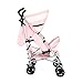 My Babiie Billie Faiers Signature Light weight Stroller (Pink Stripes)