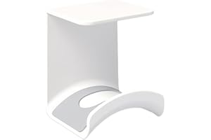 TINSHOW Universal Headset Halterung Tisch Kopfhörer Halter Wand Weiß Mit Starkem Klebeband Halterung Wand Headset Ständer Für Die Meisten Gaming Kopfhörer Für Mehrere Geräte, Schreibtisch, Wand, Tisch