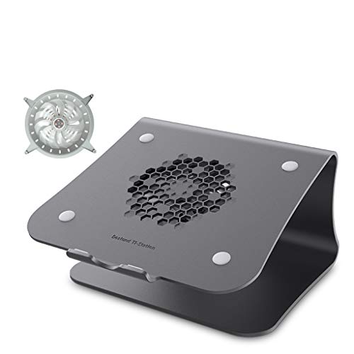 Preisvergleich Produktbild YAXIAO-Computertisch Laptop Stand Desktop erhöhen Büro Kühlung Basis faul Multifunktionshalterung Aluminium Halterung Unterstützung 22,5x22,5x15cm