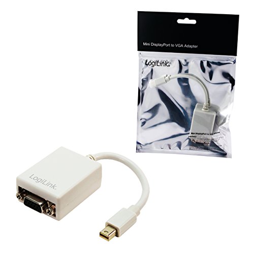 LogiLink Mini DisplayPort Male to VGA Female Converter - 3