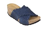  JOE N JOYCE Damen Tokio Soft-Fußbett Elastic Sandalen Pantoletten Jeans Größe 37