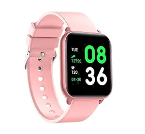 Pro 3 (Billion Sale Deal with 10 Years Warranty) W-8 Smart Watch 1.3'' Full Touch Smartwatch with 24x7 Dynamic Heart Rate Blood Pressure Tracking, Waterproof Exercise Smartwatch for Ladies, Girls