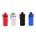 Produktbild Fenteer 4pcs Mini Aluminium Tablettenbox Pillen Dose Pillenhalter Pillenbox Schlüsselanhänger
