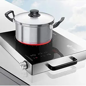 Gvnd Random Look Electric Induction Cooktop (Black)