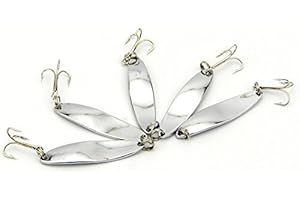 LENPABY cuillère mer pêche à la traîne leurre 10pcs / lot Spinner Lame appât 5cm / 1.97"/7.1g