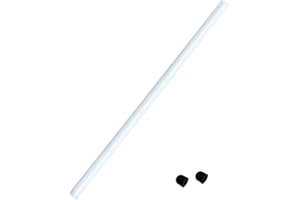 JZSMY Eje para bomba de impulsor de bañera de hidromasaje Intex Pure Spa Fix E90 Errores Rod (1 unidad, blanco)